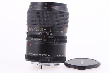 Konica Hexanon 55/3.5 Macro AR + макроадаптер