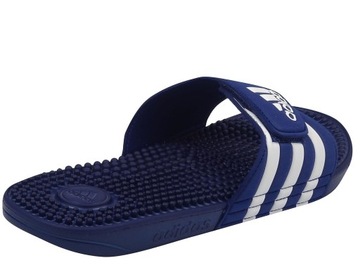 ADIDAS ADISSAGE F35579 KLAPKI BASENOWE RZEP GRANAT