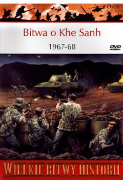 Bitwa o Khe Sanh 1967-68 Obrona bazy piechoty morskiej Rottman + DVD Osprey