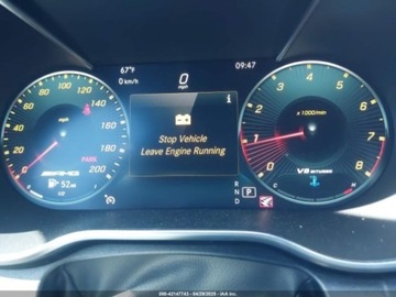 Mercedes Klasa C W205 2019 Mercedes-Benz Klasa C 2019r., AMG C63 S , od ubezpieczalni 4.0 Benzyna, zdjęcie 10