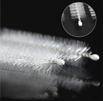 ОЧИСТИТЕЛЬ ДЛЯ ЧИСТКИ ТРУБОК МЕТАЛЛИЧЕСКИХ СОЛОМОК КОФЕМАШИН, ЩЕТКА, 25 ШТ.