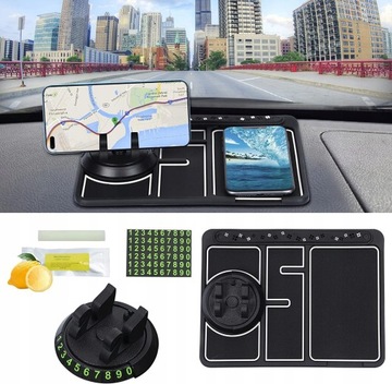 АВТОМОБИЛЬНЫЙ КОВрик ПРОТИВОСКОЛЬЗЯЩИЙ ДЛЯ ТЕЛЕФОНА 4в1