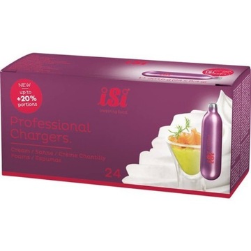 NABOJE N2O DO SYFONU iSi 24szt STALGAST 500016