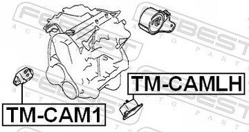 DAIHATSU TERIOS [J100] ULOŽENÍ MOTORU