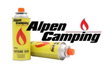 Картридж-вставка для плиты Газовый картридж с резьбой Alpen Camping 300 г х 3