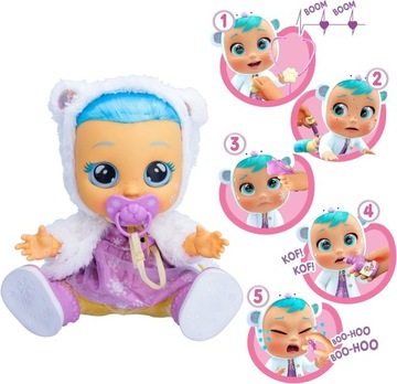 TM Toys Cry Babies 2.0 Кристал заболевает 904125