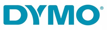 Лента прочная DYMO D1 12мм белая/черная