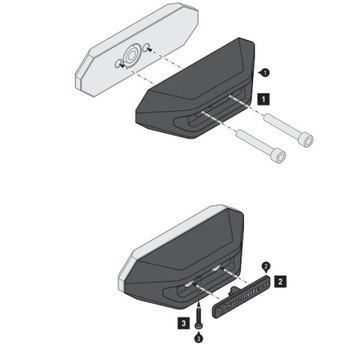 SW-MOTECH FRAME FRAME CRASHPADS Сменные ползунки ЧЕРНЫЙ КОМПЛЕКТ ЗАМЕНА СПРАВА/СЛЕВА