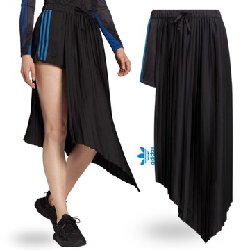 Spódnica Plisowana ADIDAS 2w1 Spodenki MIDI 36 S