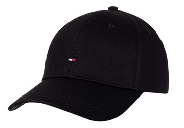 TOMMY HILFIGER CZAPKA Z DASZKIEM CLASSIC BB CAP CZARNA