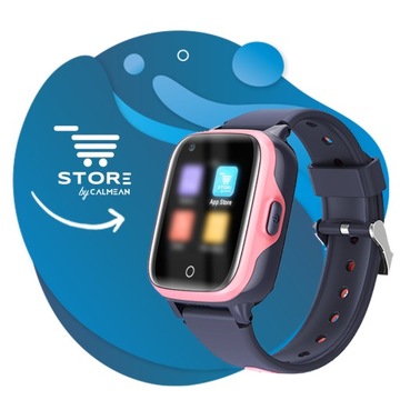 Smartwatch Zegarek CALMEAN Video 4G Aplikacje