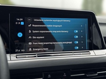 Volkswagen Golf VIII Hatchback Plug-In-Hybrid 1.4 TSI 204KM 2022 Volkswagen Golf eHybrid 204KM Style Side Assist Nawigacja ergoActive S, zdjęcie 22