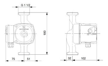 Циркуляционный насос LFP Leszno 25PWr40C