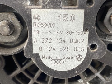A154 ALTERNÁTOR MERCEDES W203 W204 W211 M272 2.5 3.0 3.5 A2721540002