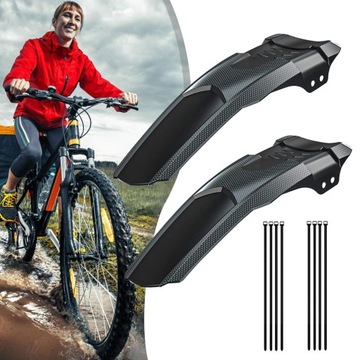 2X UNIWERSALNY BŁOTNIK DO ROWERU,BŁOTNIKI ROWEROWE