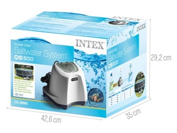 Генератор хлора для садового бассейна 5 г/ч Intex 26668 МОДЕЛЬ 2024 г.