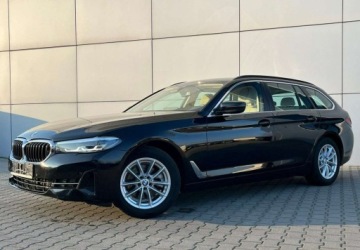 BMW Seria 5 G30-G31 Touring Facelifting 2.0 520d 190KM 2022 BMW Seria 5 xDrive Jasna Skora Virtual Led Navi Kamera FV23, zdjęcie 1