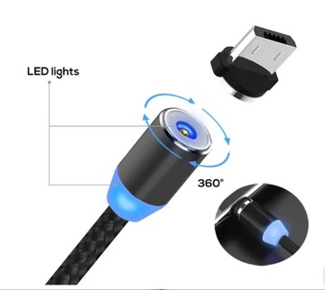 Магнитный USB-кабель MICRO, USB C, зарядка IPHONE