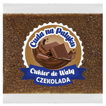 Cukier Do Waty Cukrowej Kolorowy do Maszyny Smakowy CZEKOLADOWY 100g