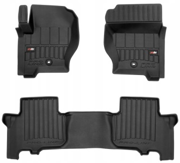 Gumové Koberce Land Rover Discovery 3 III 2004-2009 Korytka 3D