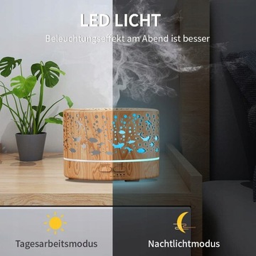 Dyfuzor Zapachowy, Nawilżacz Powietrza Lampa