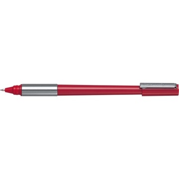 Dług.LINE STYLE BK708 B/czerw. PENTEL