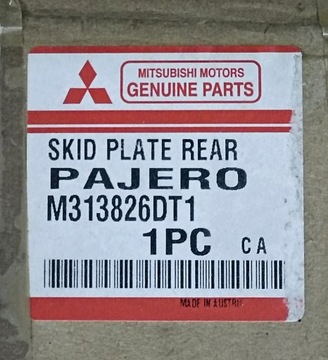 DOPLNĚNÍ SPOILER DIFUZOR NÁRAZNÍKU ZADNÍHO ZADNÍ MITSUBISHI PAJERO 07+ OE