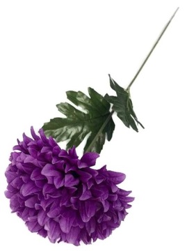 CHRYZANTEMA z ŁODYGĄ SZTUCZNE KWIATY śr.15 CM