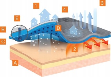 BRUBECK DRY bielizna damska TERMOAKTYWNA zestaw L