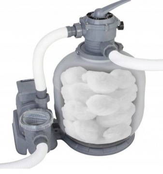 Filtr Filtry do Pompy Piaskowej Basenowej AQUALOON 500g = 18kg Piasku 58475