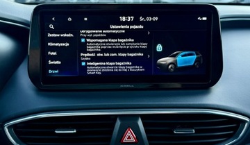 Hyundai Santa Fe IV SUV HEV 1.6 T-GDI HEV 230KM 2021 Hyundai Santa Fe 4x4,Full wersja,,Hybryda,PLATINUM, zdjęcie 38