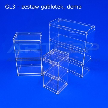 Gablotka, Witrynka, Regał, Szafka 20x50x40 z PLEXI do piekarni apteki domu