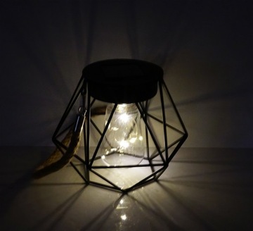 Солнечная лампа ДЕКОРАТИВНЫЙ LED СОЛНЕЧНЫЙ ФОНАРЬ подвесной