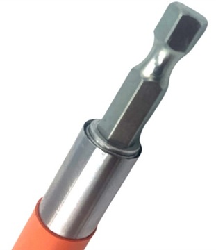 UCHWYT MAGNETYCZNY DO BITÓW Z TULEJĄ 1/4, 120mm