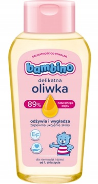 BAMBINO DELIKATNA OLIWKA DLA DZIECI I NIEMOWLĄT OD PIERWSZYCH DNI 150ML
