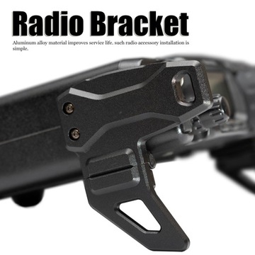 Wspornik radiowy Anodowana powierzchnia ze stopu aluminium w kolorze