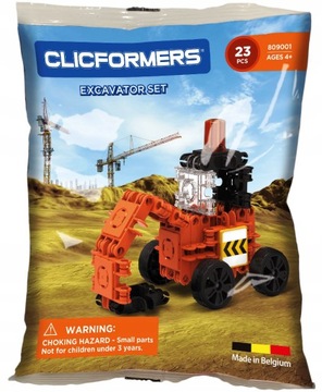 CLICS PL klocki CLICFORMERS 809001 Koparka 23 el.
