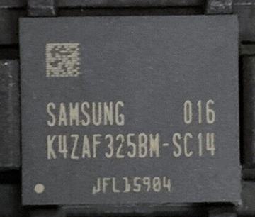 Pamięć PS5 K4ZAF325BM-SC14 K4ZAF325BM SC14 PS4 XBOX ONE SERWIS KRAKÓW