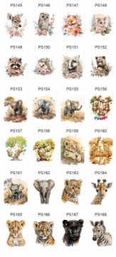 Детский постер А3 Сияющий зайчик PS180