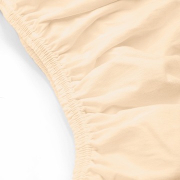 PRZEŚCIERADŁO JERSEY ELASTAN 90X200 PIASKOWY DARYMEX