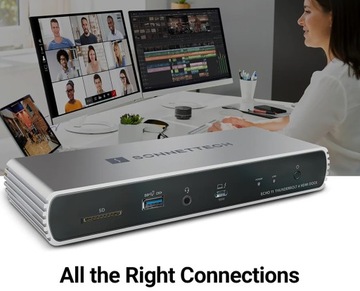 Sonnet Echo 11 Thunderbolt 4 Док-станция HDMI 11 портов 100 Вт