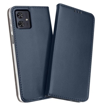 КОЖАНЫЙ ЧЕХОЛ для Motorola G54 5G | Power Edition МАГНИТНОЕ СТЕКЛО ТОКРА