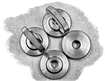 M5 Гайка с накаткой, низкая, нержавеющая сталь, A1 467(1)