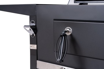 ГРИЛЬ НА УГЛЕ САДОВЫЙ ГРИЛЬ КРЫШКА ЗЕПЕЛЬНИК ТЕРМОМЕТР