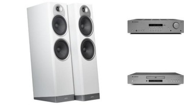 CAMBRIDGE AUDIO AXR85 + AXC35 + JAMO S7-27F GREY C