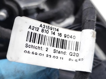 MERCEDES-BENZ E-CLASS ELEKTRICKÉ ZRCÁTKO BOČNÍ DVEŘE PŘEDNÍCH 2011