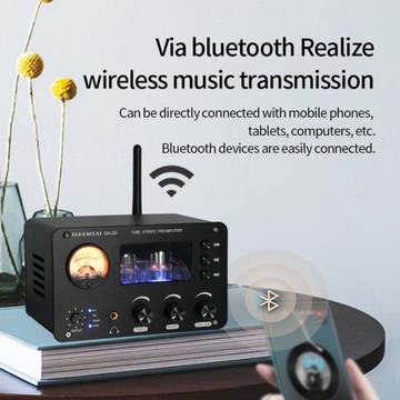 PJ.MIAOLAI SA-20 Bezstratny wzmacniacz dekodujący Bluetooth U-disc