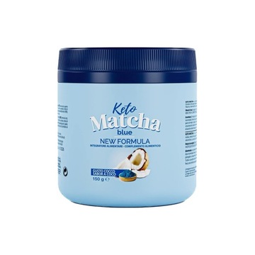 Keto Matcha Blue 150g : Koktail dietetyczny z Witaminami