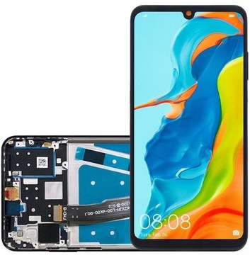 WYŚWIETLACZ LCD HUAWEI P30 LITE MAR-L21 RAMKA