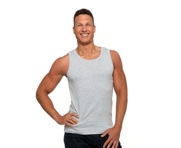 ФУТБОЛКА МУЖСКАЯ, ОДНОСЕРАЯ, 100% ХЛОПОК CLASSIC MORAJ 2XL